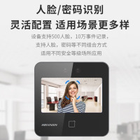 海康威视(HIKVISION)人脸识别门禁一体机 员工上下班刷脸开门签到设备套装 D13