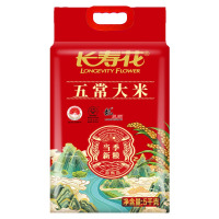 长寿花五常大米当季新粮大米稻香软粘 5kg*1袋