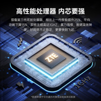中兴(ZTE)[晴天墙面路由器]AX3000满血WiFi6自研双核芯品质家居别墅ap 主路由Mesh3000M无线速率千
