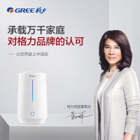 格力(GREE)加湿器 4L大容量孕妇母婴 低噪大雾量加湿办公室家用卧室床头桌面香薰空调房加湿器礼物(40X66)