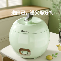 格力(GREE)迷你电饭煲小电饭锅1-3人不粘内胆2L家用电饭煲小型 自用送父母老式蒸米饭锅
