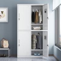 汇云星更衣柜文件柜员工宿舍储物柜办公柜子存包柜学校工厂宿舍铁皮衣柜 九门更衣柜 常规款