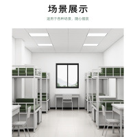 汇云星营具内务柜宿舍钢制班排内务加厚衣帽物品柜储物柜更衣柜 国标双层床(裸板1.5mm自重123kg)