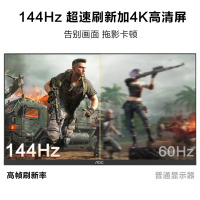 AOC28英寸4K超清一体机电脑144HZ高刷游戏14代RTX4070家用游戏办公设计渲染黑神话悟空独显升降台式 二十核