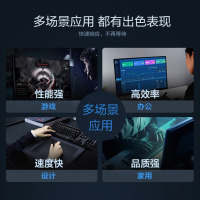 AOC一体机电脑的卢14代酷睿RTX4060独显办公设计渲染AI游戏支持DeepSeek 台式整机23.8英寸独立显卡