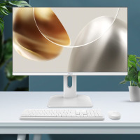 AOC一体机电脑高清超薄办公设计家用游戏台式整机全套 27英寸/14代酷睿i5+16G+1TB固态 官方标配