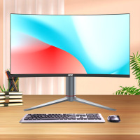 AOC的卢958曲面屏一体机电脑办公家用游戏壁挂升降台式整机27英寸 A27958-1FNH4G 27英寸曲面屏丨WiF