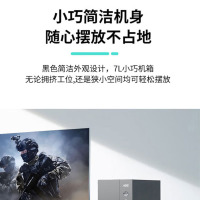 AOC台式机商用办公电脑主机全新英特尔家用学习一体全套整机 酷睿i5八核+64G+2TB固态 单主机(不含显示器)