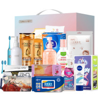 欧莱雅、半亩花田、维达洗护清洁15件套-ZX250818005