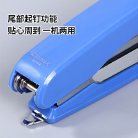 齐心(COMIX)16页10#小型耐用订书机+起钉器(一机两用)自带起钉器 适用10#订书钉 颜色随机B2992