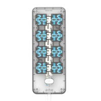 龙云天盾延长线插座新国标儿童安全门保护插线板插排排插接线板拖线板 8位40孔 总控全长3米 PCP-WZ828