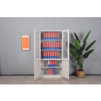 鼎南 上玻璃下铁门文件柜