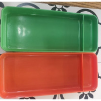 龙云天盾PP可微波餐盒 盖子20.2cm*13.2cm*0.8cm餐盒24.8cm*13cm*5cm(货期20天左右)