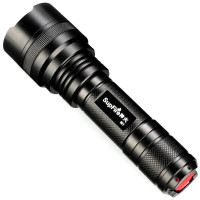 世达(SATA)M1强光手电筒防水迷你可充电式远射王超亮家用骑行户外灯 M1标配+1电池 一套