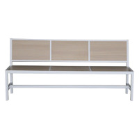 鼎南 连排椅医院等候椅药店手机店客户休息长条椅简约现代小型接待商场椅发廊理发店休闲三人位沙发椅