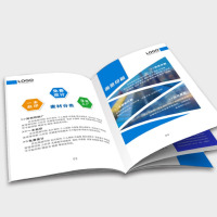 龙云天盾本册印刷250g铜版纸单面覆膜内页80g胶版纸-胶装-A4 500本起订