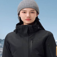 浪潮(inspur)可拆卸鹅绒内胆 女漫暮黑/可拆卸鹅绒内胆 XXL