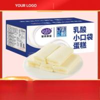 苏宁 港荣 蒸蛋糕乳酸菌小口袋450g面包 2箱起售