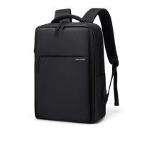 龙云天盾男女商务双肩背包15.6 吋黑色
