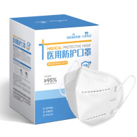 龙云天盾N95级医用防护口罩无菌五层一次性医用口罩30只/盒 按盒销售