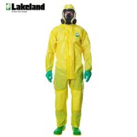 雷克兰防化服 CT1S428 黄色连体防护服 防化学飞溅耐酸碱农药 尺码可备注 默认发XL
