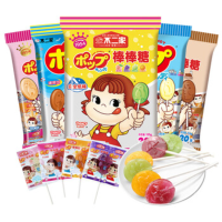 苏宁 不二家 棒棒糖125g袋装水果口味儿童零食20支/袋[5袋起售]