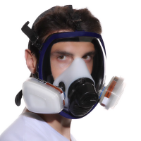 护为佳 球形防毒面具 硅胶全面罩口罩喷漆化工打农药消防防毒全面具