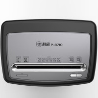 科密智能指纹识别办公保密碎纸机KM-A888L超大容量24片连续碎纸6X6mm颗粒状安全保密设计紧凑不占空间