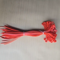 龙云天盾 水基/干粉灭火器配件8Kg灭火器固定喷管腰带 消防器配件100根 红色