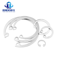 国产 GB893 孔用弹性挡圈 不锈钢316 A2-70 本色 φ10