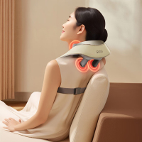 skg颈椎按摩器 H5豪华披肩斜方肌脖子背腿部肩颈腰全身按摩仪热敷