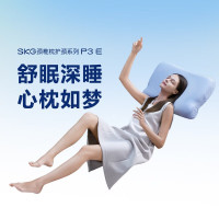 SKG 记忆枕颈椎枕成人颈椎枕头透气枕芯免拆可机洗可烘干P3E