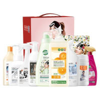 蔬果园家庭清洁礼包套装礼盒装 洗衣液洗衣凝珠谷爱凌大师调香品牌礼盒 蔬果园定制10件套SGY2507-14