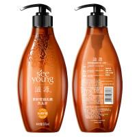 滋源茶籽控油去屑洗发水(中干性)男女士洗头水清爽轻盈滋润无硅油535ml