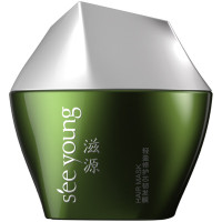 滋源发膜蛋白修护烫染芯韧蓬弹清爽控油蓬松柔顺强韧绿极光润发精华 轻盈修护芯韧发膜 235g*1瓶