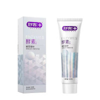 舒客沁爽系列口腔护理套装 精研亮白酵素牙膏(漫舞樱花)120克*1+(青柠劲爽)120克*1+宽头密炭沁爽牙刷单支装*2