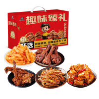 周黑鸭趣味鸭礼盒 趣味鸭383g