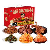 周黑鸭甄选 乐享鸭717g