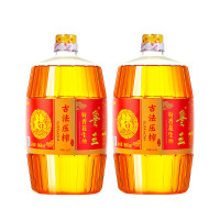 鲁王 古法特香压榨花生油 一级压榨食用油纯正油960ml*2