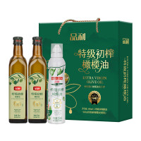 品利特级初榨橄榄油500ml*2+喷雾200ml礼盒