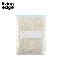 栎捷时(LIVING EDGE)密实袋系列 立体滑扣 果蔬 密实袋 22cm*20cm+5cm*15只(计量单位:盒)