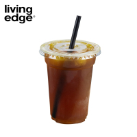 栎捷时(LIVING EDGE)咖啡杯豆浆杯 98#平盖 400ML 500个/包(计量单位:包)
