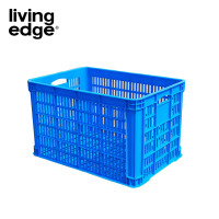 栎捷时(LIVING EDGE)加厚塑料周转筐 筐外尺寸480*350*270MM(计量单位:个)
