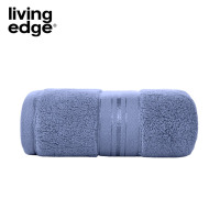 (LIVING EDGE)可挂式抗菌纯棉亮丝方巾毛巾抹布两用34*34cm/50g(计量单位:条)香芋紫