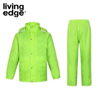 栎捷时夏季透气防水雨衣轻便防风男女款户外运动雨衣全身反光条安全设计