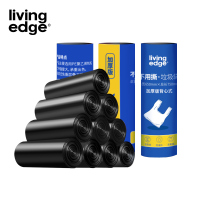 栎捷时不用撕背心厚实垃圾袋 大号650mm*750mm*30只垃圾袋(计价单位:卷)黑色