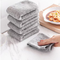 洁能尚 JNS0430 18g 竹纤维清洁 30*30cm 抹布 5.00 块/包 (计价单位:包) 灰色