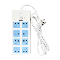 赛驰科技(SAICKG) SCC8-6880 八位5孔 1.8M 2500W 插排 (计价单位:个) 蓝白