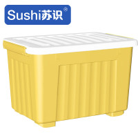 苏识 SS-80黄 塑料收纳箱 (计价单位:个) 黄色