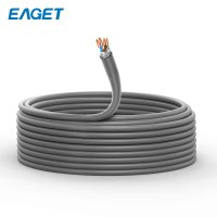 忆捷(EAGET) EC05si 超五类纯铜 单屏蔽护套室内外 千兆工程成箱网线 1.00 米/卷 (计价单位:卷)